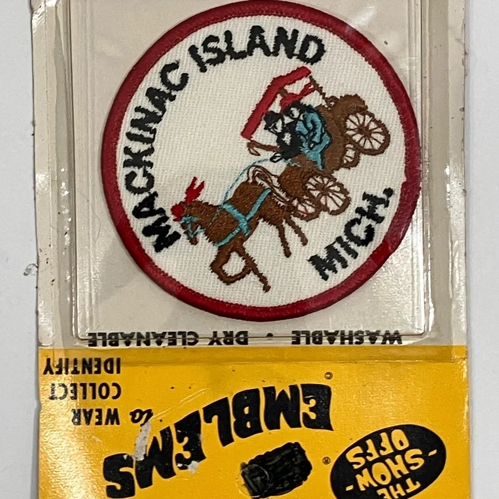 Mackinac Island Embroidered Patch